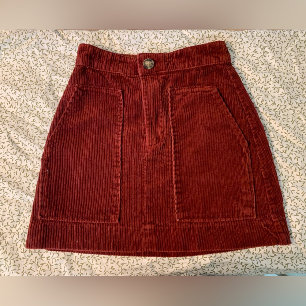 Perfect fall corduroy skirt